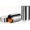 Kilimazart Dispenser per stuzzicadenti in Acciaio Inox di Alta qualità, Design cilindrico, Moderno