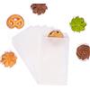 Quotidian Bianco Piatto Mini Sacchetti Carta Kraft 2 3/4 x 4 1/2 (7 x 11,5cm) Confezione da 100 - Candle Artigianato Compleanno Xmas Merchandise