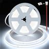 illuburg 24V Striscia LED COB Bianco Freddo 6000K 2,5m 480LED/m CRI90+ Dimmerabile Autoadesiva Banda Barra Strip Luminosa