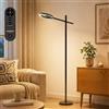GLOWRIUM Lampada da pavimento GLOWRIUM da 180 cm con telecomando (batterie non incluse), senza UV, 12.000 lux, 4 temperature colore, lampada alta con timer per camere da letto, dimmerabile in continuo, testa
