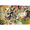 ART PRINT CAFE' - Stampe Quadri Famosi, stampe da parete - stampa su tela - Wassily Kandinsky, Composition No. 7-120x90 cm