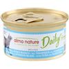 Almo Nature Daily Menù Mousse con Tonno e Pesce Bianco 85g umido gatto 85g