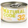 Natural Code 32 Tonno Amaranto e Mirtilli in jelly 85gr umido gatto 85g