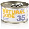 Natural Code 35 Tonno e Papaya 85gr umido gatto 85g