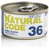 Natural Code 36 Tonno e Te' Verde 85gr umido gatto 85g