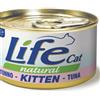 Life Natural Life Cat Kitten Tonno 85g umido gatto 85g