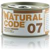 Natural Code 07 Pollo e Manzo 85gr umido gatto 85g