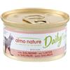Almo Nature Daily Menù Mousse con salmone 85g umido gatto 85g