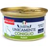 UniPro Unicamente Sterilizzato Coniglio 85g umido gatto monoproteico 85g