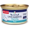 UniPro Unicamente Sterilizzato Trota 85g umido gatto monoproteico 85g
