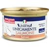 UniPro Unicamente Sterilizzato Salmone 85g umido gatto monoproteico 85g