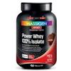 Marco viti farmaceutici spa Massigen Sport Power Whey 100% Isolate (SCAD.10/2028) Proteine Siero del Latte Gusto Cioccolato 750 g 30 dosi