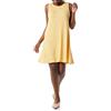 Amazon Essentials Abito swing a canottiera (taglie forti disponibili) Donna, Nero, L