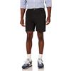 Amazon Essentials Pantaloncini Chino Vestibilità Aderente, 18cm Uomo, Blu Marino Scuro, 28W