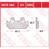 TRW Pastiglie Freno Sinter. Con Abe MCB 562 SV - LUCAS