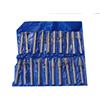 Generico SET FRESE DIAMANTATE 20PZ gambo 6mm PER DREMEL mini trapano BLU