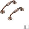 FEEIMOL 2 pezzi Maniglie per Mobili Antico Maniglia della Porta Cucina Maniglie per Cassetti per Armadio Maniglia per Antico Scorrevole Porta Maniglia per Tirare Maniglie ad Arco 96 mm