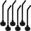 URYVAIW 6 Pezzi Ganci Magnetici Extra Forti, Potente Magnete Neodimio Supporto Gancio, Magnete con Gancio, Senza Punzonatura, per Soffitto Bagno Cucina Asciugamani Garage Frigorifero