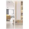 kegeles Zanzariera Magnetica per Porta Anti Insetti 100 x 250 cm per Legno Porte in Alluminio e Balcone Soggiorno - Facile da installare - Si Chiude da Sola Bianco