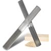 MORROWIND Raspa per Legno, 20 cm Utensile Manuale 4-in-1 in Acciaio ad Alto Tenore di Carbonio con Superfici Piana, Semitonda, Rotonda e Raspa, per Legno, Metallo Tenero e Plastica, 2-Pezzo
