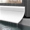Sinyuyong Scossalina gocciolatoio for finestre - Deflettore antipioggia autoadesivo con angolo di 170°, lunghezza 3 m (larghezza 35 mm/45 mm)(White,45mm)