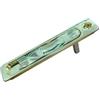 Generico MASTER Maniglia ad Incasso FAST LOCK 6397.1, Zama, per Anta Secondaria, Sistema Alluminio fino a 38mm colore Oro Lucido