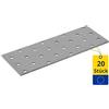 DMX PP6 foro piastra 160 X 60 X 2,0 mm/Confezione grande, 20 pezzi, 4406