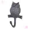 jojofuny 1pezzi Gancio Forma Di Gufo Ferro Battuto Decorazione Creativa Per Parete Appendiabiti Per Casa e Negozio Gancio Pratico Per Cappelli e Borse