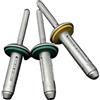 GSCLZ 10/50 Pezzi. Rivetto Cieco Pieghevole Strutturale Impermeabile Sigillato In Alluminio Tipo Piega 5,2 Mm 6,4 7(50pcs,5.2x25.5mm)