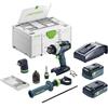 Festool Trapano avvitatore a batteria QUADRIVE TDC 18/4 5,0/4,0 I-Set