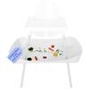 CATCHY - Cattura cibo - Compatibile con seggiolone IKEA Antilop + 11 altri seggioloni - Seggiolone venduto separatamente - Cattura cibo e disordine per neonati e bambini - accessorio sotto il