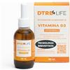 Eng4Life DTRE4LIFE Vitamina D3 Liposomiale in Gocce - Soluzione Acquosa Senza Olio - Tecnologia Liposomiale Avanzata - 2000 UI per Dose - 50 ml (50 Dosi)