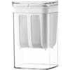Syglawnd Colino per yogurt greco, colino per yogurt 1100 ML di formaggio senza BPA con maglia fine e coperchio, filtro per succhi a tenuta stagna, macchina per latte di noci per produrre semi di soia greci sp