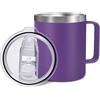 Byitin Mug Termica Caffè 360ml Inox con Coperchio Antigoccia | Tazza termica pratica per casa, ufficio, auto, outdoor e viaggi