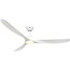 CasaFan Ventilatore da soffitto ECO GENUINO-L 180 MW-MW bianco/pale bianco