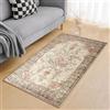 Aspire Homeware Tappeto per camera da letto e soggiorno, stile tradizionale, 60 x 110 cm, stile cashmere, morbido, vintage, per sala da pranzo, facile da pulire