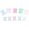 HERCHR 250 Pezzi Bobine di Filo Interdentale in Plastica, Colori Assortiti Filo Per Cucire Avvolgimento Piastra Scheda Scheda Bobine di Filo da Ricamo Organizzatore
