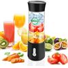 Talifoca Frullatore portatile da 500 ml per frullati, mixer mini frullatore portatile con 6 lame in acciaio inox, ricaricabile di tipo C