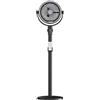HpLive Nebulizzatore portatile per esterni, ventilatore a piantana con sistema di nebulizzazione, ventilatore silenzioso per terrazza, 4 velocità, telecomando, 94 x 75 x 54 cm, nero, plastica ABS