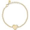 Morellato PASSIONI Bracciale da donna in acciaio, PVD oro, cristalli - SAUN13