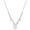 Brosway Collana Donna in Acciaio e Cristalli con Simbolo Albero Della Vita | Collezione Chakra - BHKN100