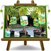 EURO PLANTS VIVAI Pesco Nano Pianta da Frutto su Vaso ø 24/26 cm - Altezza 80~100 cm - Età 4 Anni
