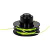 Ferm Bobina Filo Ritorto 1,2 mm x 8 m - Doppio Filo Verde Neon, Tap & Go, GTA1004 per decespugliatori GTM1006 / GTM1007 / GTM1009