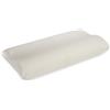 Pavis Cuscino ortopedico con rivestimento in fibra di bambù, M: 53 X 32 X 10/8 (cm), Bianco
