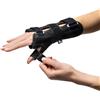 Pavis P-Fix + Polsiera steccata con supporto pollice, SInistro SX, Nero