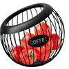 Generico Porta Cialde caffè - Cestello Porta, Porrta caffè | Organizer per Pod da Bancone | Portabicchieri in Ferro per Bancone della Cucina, Sala da Pranzo, Snack, Caramelle, Frutta