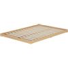 Erst-Holz Tre varianti x letto matrimoniale a pavimento 140x200 Faggio massello laccato V-60.66-14Doghe in assi di legno rigide incl.