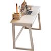 SZKTHD Scrivania Per Computer In Legno Massello Scrivania Per Ufficio, Scrivania Minimalista In Legno Con Cassetto Per Studenti O Adulti 70/80/90/100/120/140 Cm(bianca,90X45X75CM)