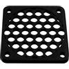Aerzetix Set di 4 Griglie per Ventola 50x50 mm in plastica per Computer PC stampanti dispositivi audiovisivi proiettori multimediali/Colore Nero