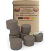 PolySound® OneforAll - Ammortizzatori di risonanza - 8 pezzi - Colore: grigio (efficace ammortizzatore di risonanza/assorbitore per dispositivi piccoli e grandi, altoparlanti)